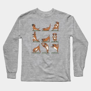 Boxer Yoga Long Sleeve T-Shirt